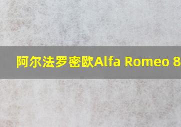 阿尔法罗密欧Alfa Romeo 8C-R